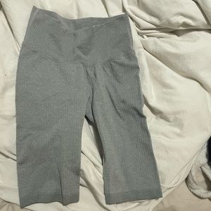 Grey biker shorts